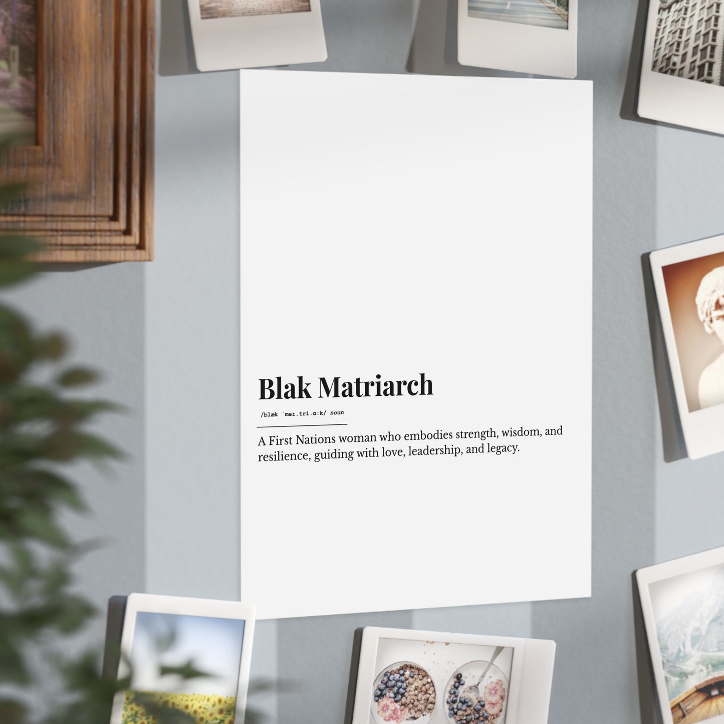 Small Unframed Prints - Blak Matriarch