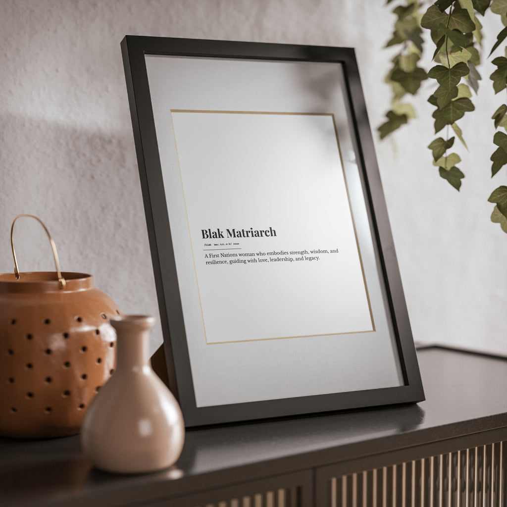 Framed Print - Blak Matriarch