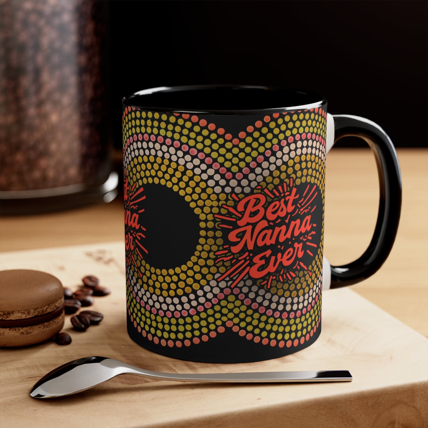 Best Nanna Ever Mug in Black