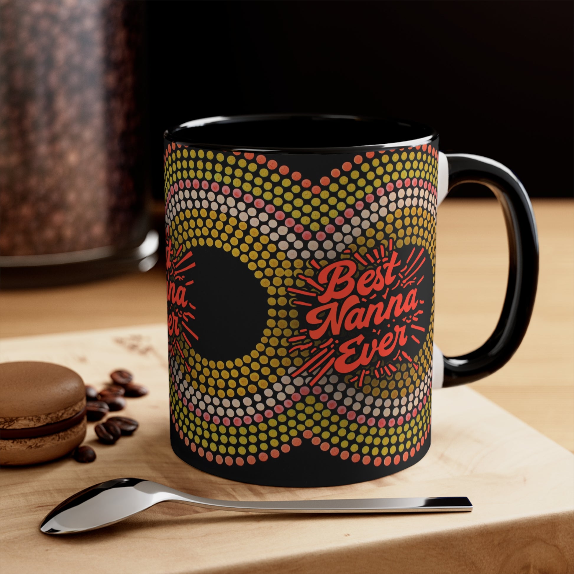 Best Nanna Ever Mug in Black