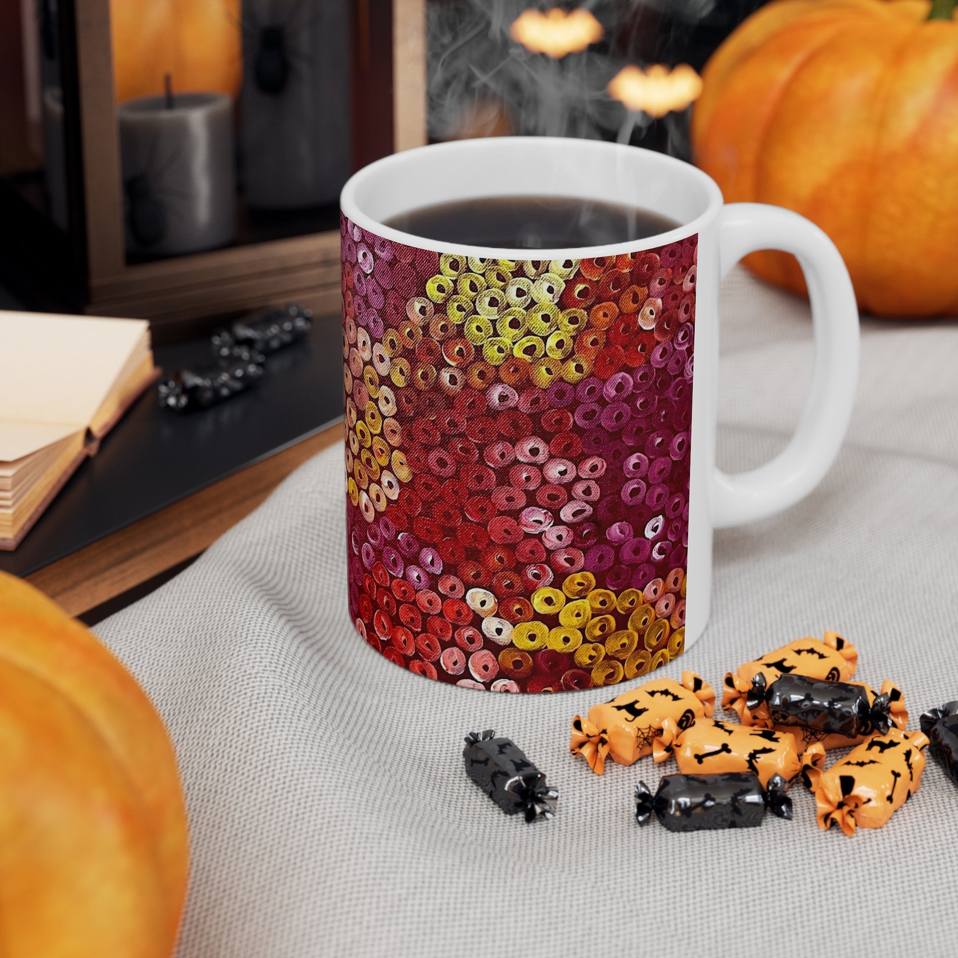 Ceramic Coffee Cup - Artwork by Linda Davidson