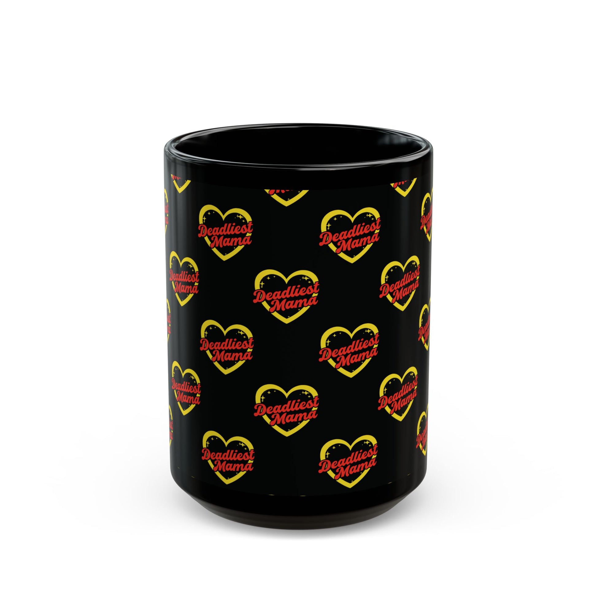 Deadliest Mama Black Mug