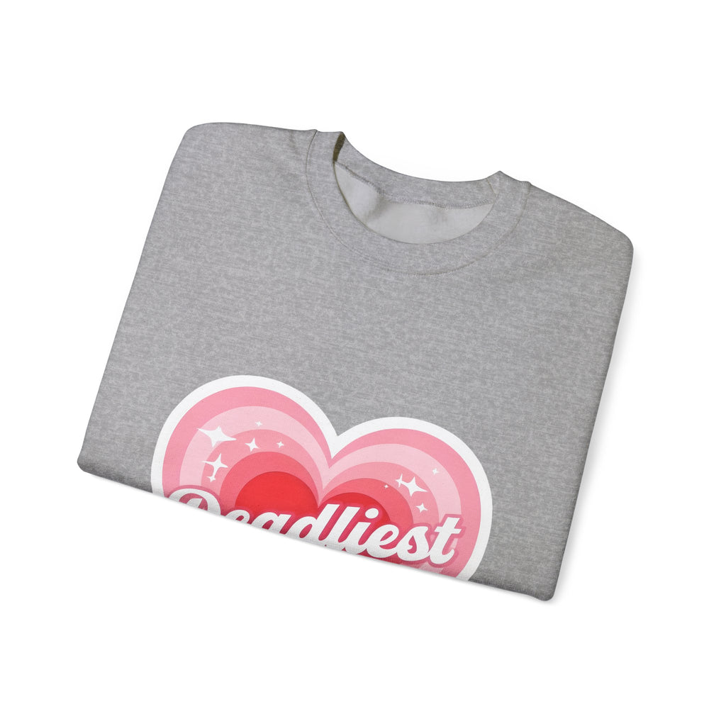 Deadliest Mama (Pink Heart) Crewneck Sweatshirt - Various Colours