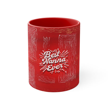 Best Nanna Mug in Red