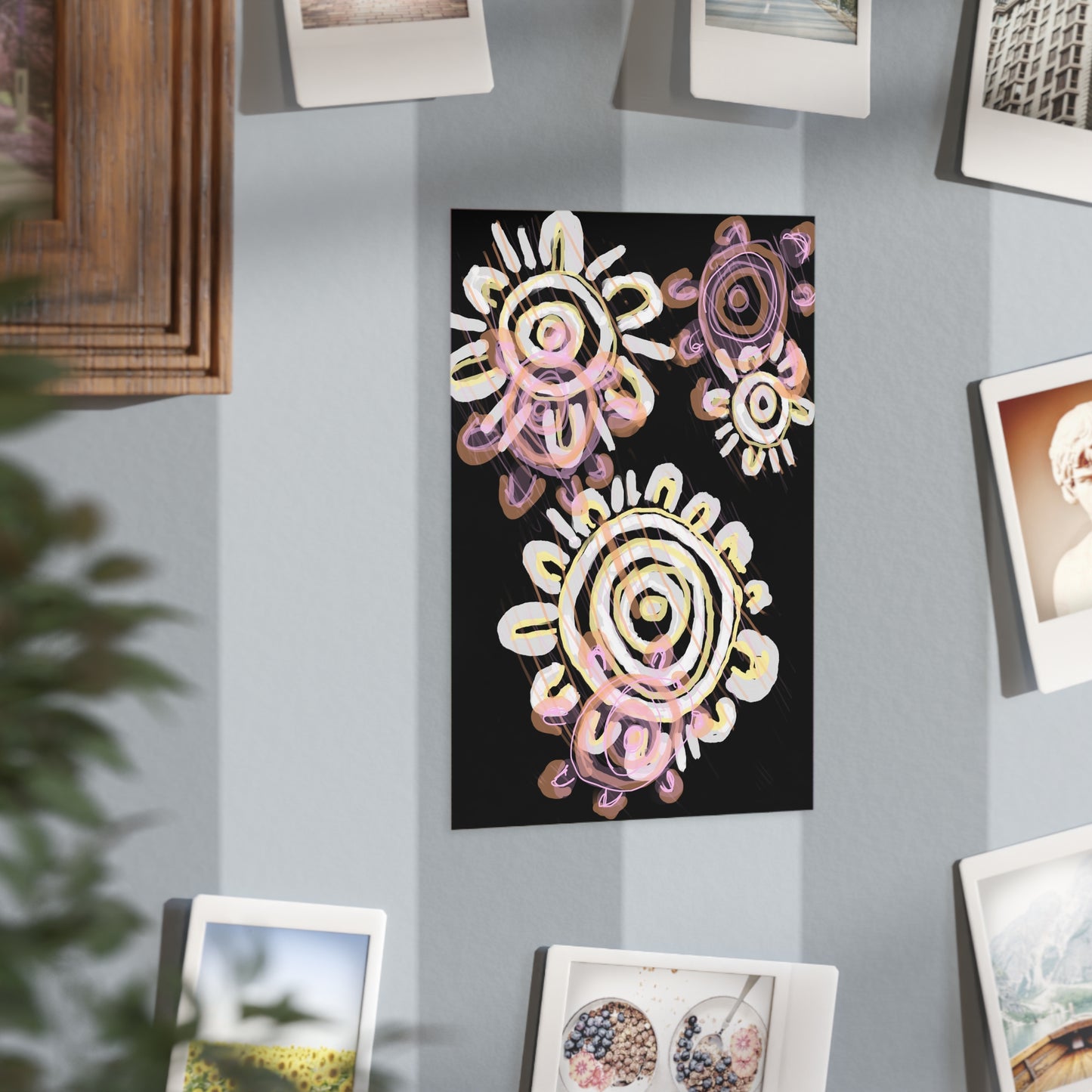 Small Unframed Prints - Mother & Daughter by Ebony Allen