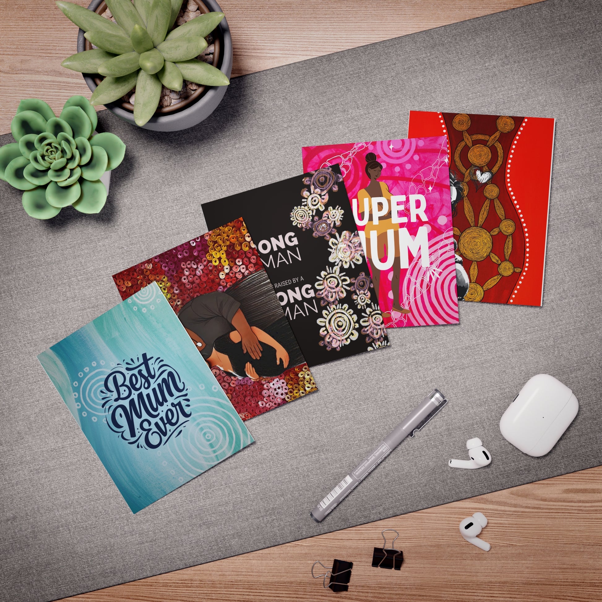 Pack of 5 Mother's Day Cards (Your Choice!)