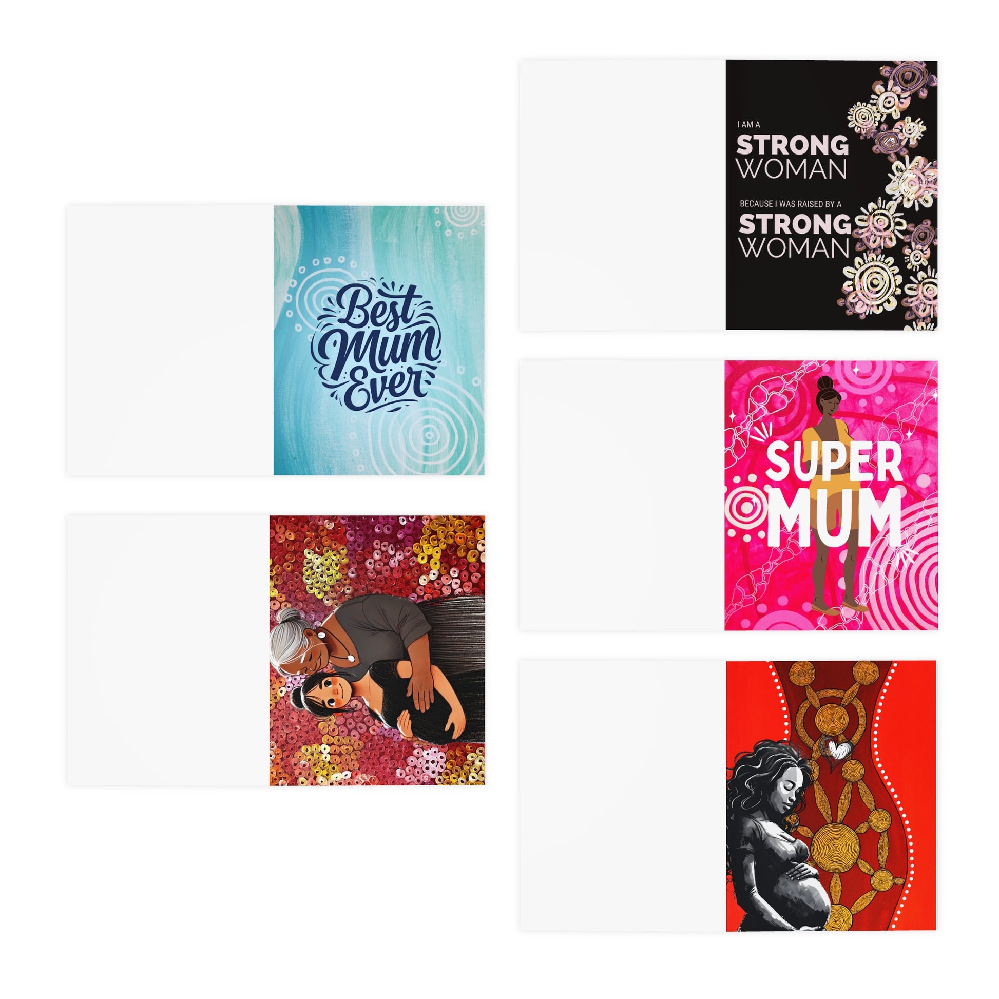 Pack of 5 Mother's Day Cards (Your Choice!)