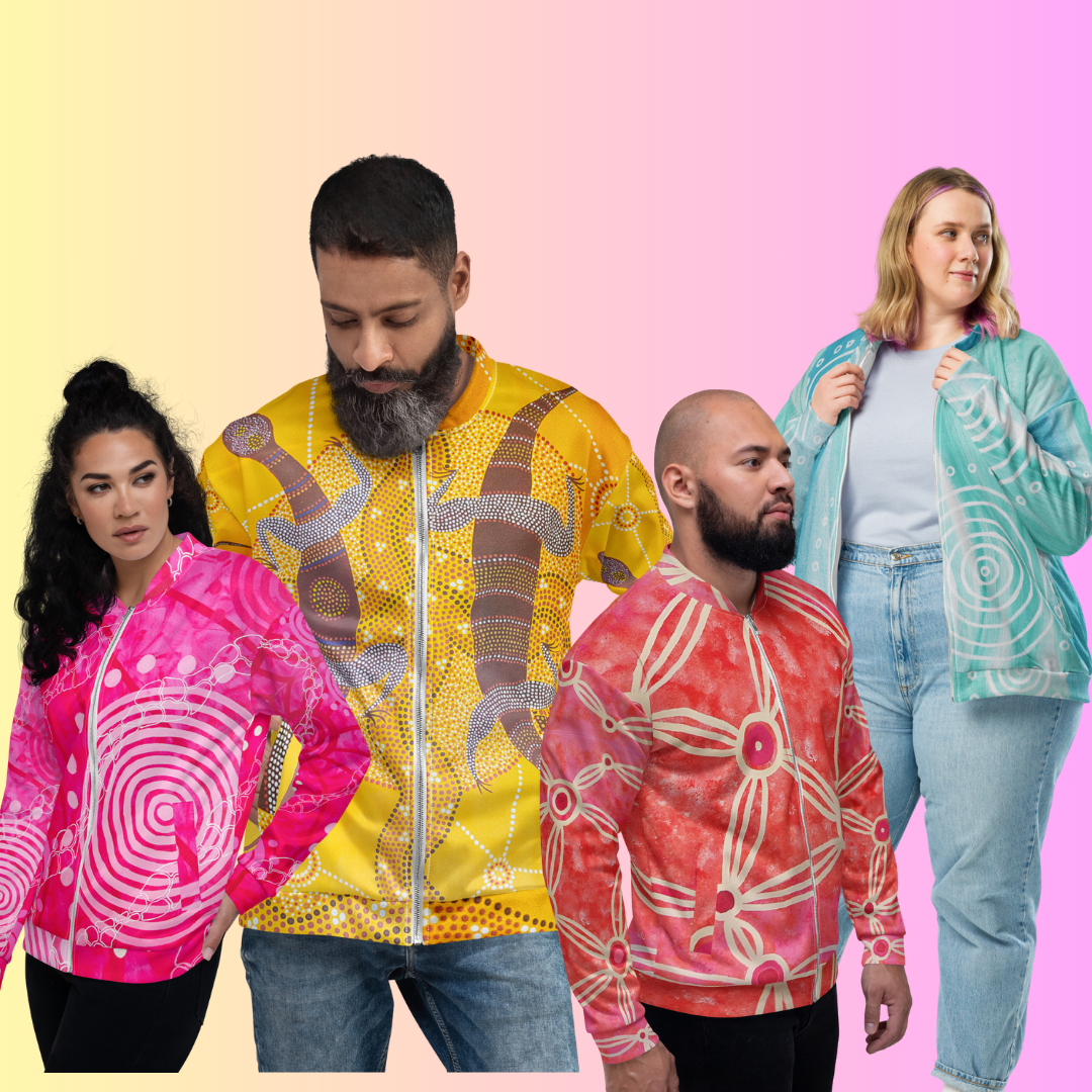 All-Over Print Bomber Jacket
