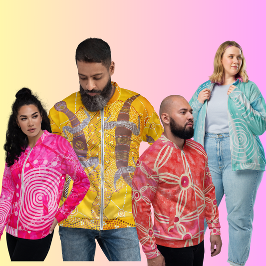 All-Over Print Bomber Jacket