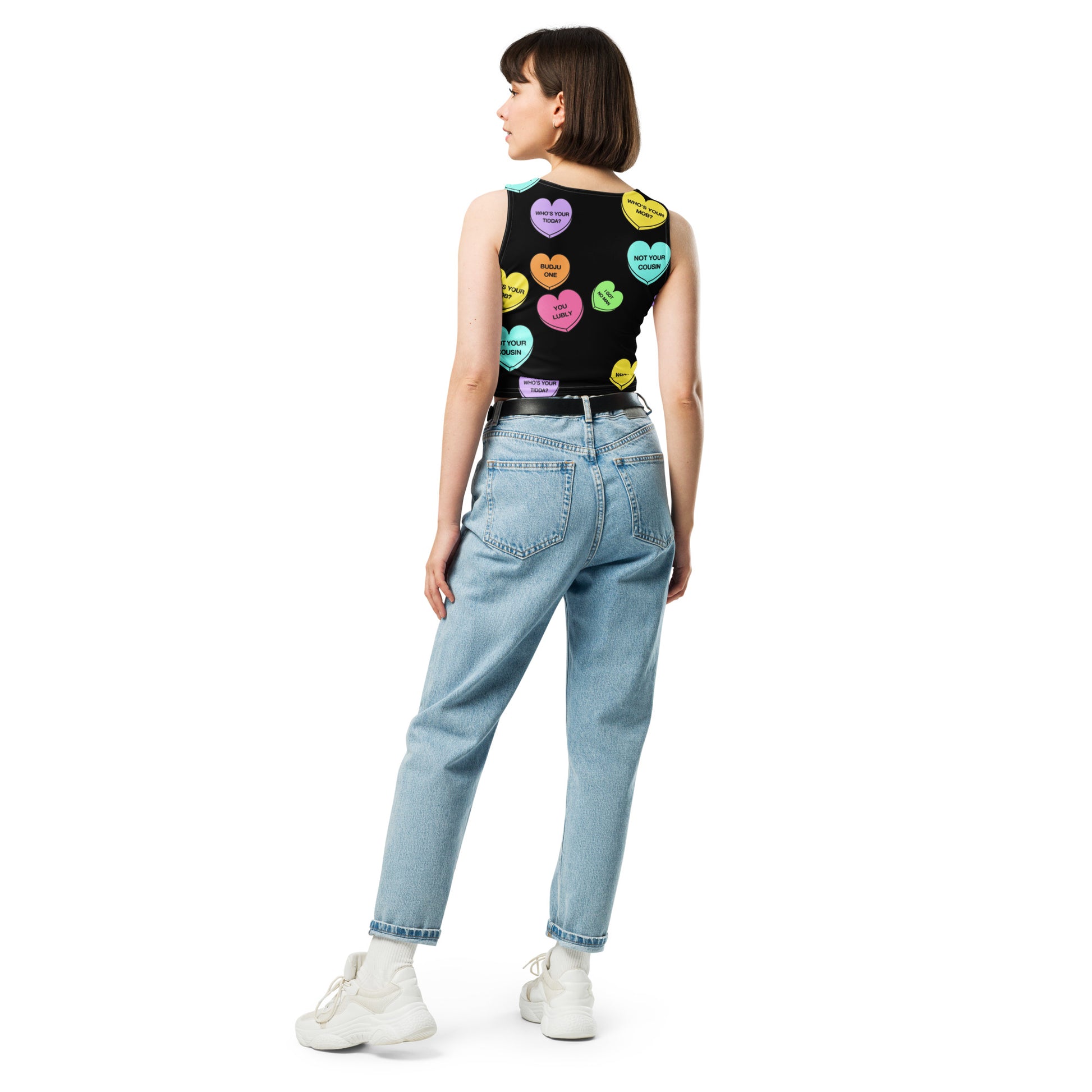 Crop Top (Candy Hearts)(Mob Only)