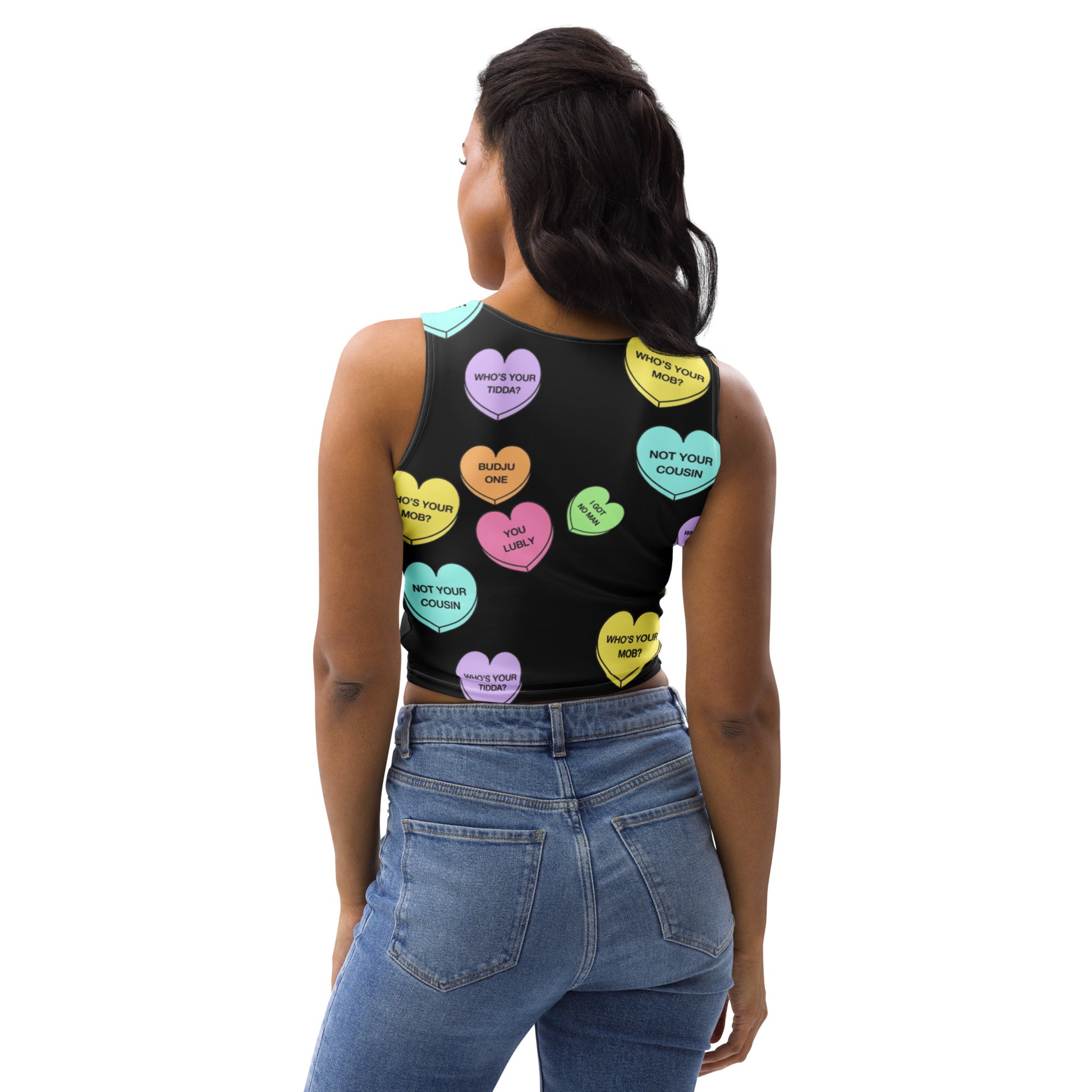 Crop Top (Candy Hearts)(Mob Only)