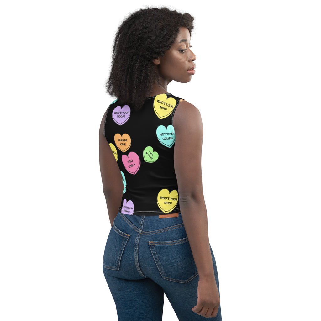 Crop Top (Candy Hearts)(Mob Only)