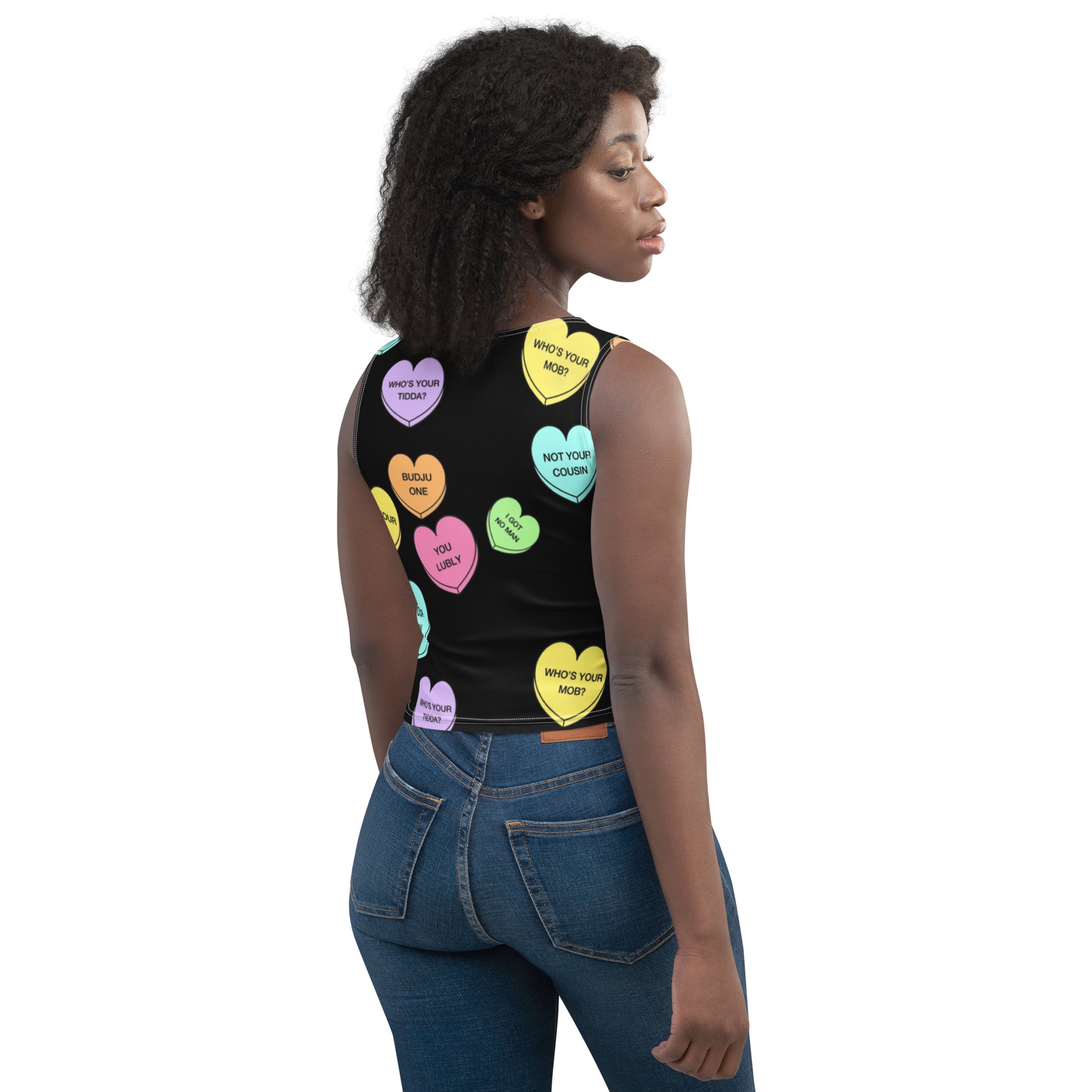 Crop Top (Candy Hearts)(Mob Only)