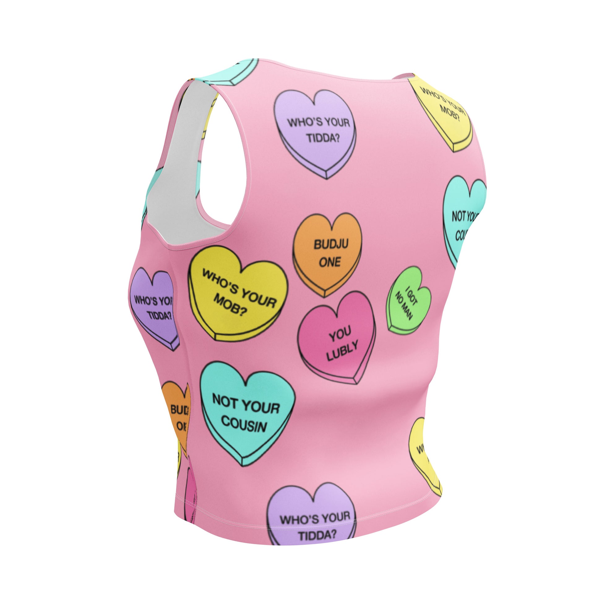 Crop Top (Candy Hearts)(Mob Only)