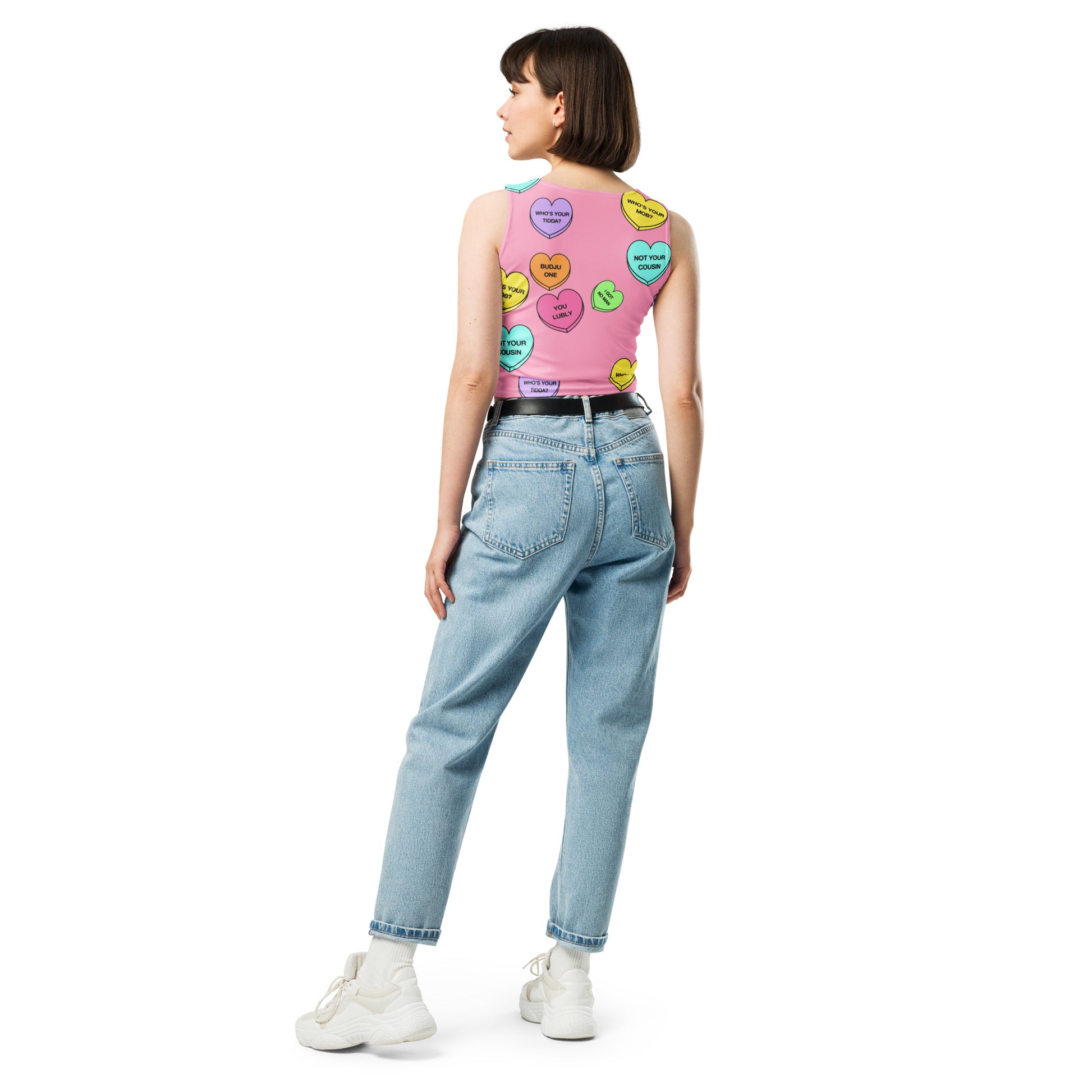 Crop Top (Candy Hearts)(Mob Only)