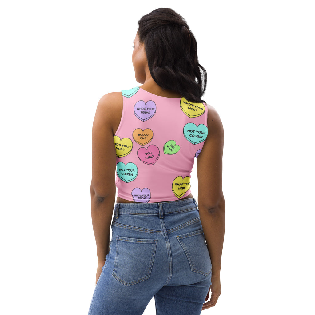 Crop Top (Candy Hearts)(Mob Only)