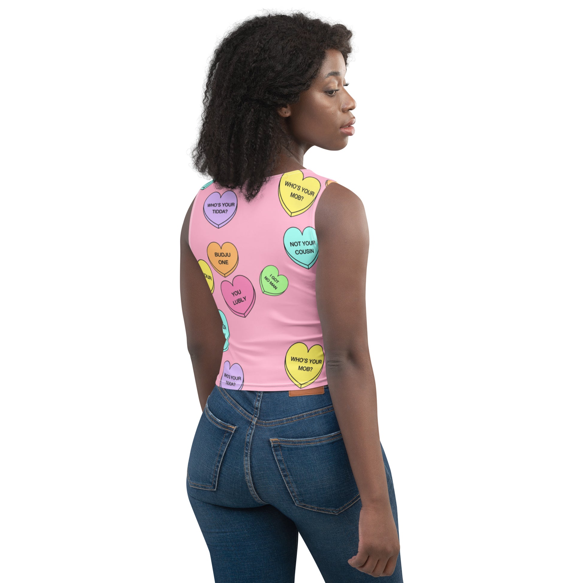 Crop Top (Candy Hearts)(Mob Only)