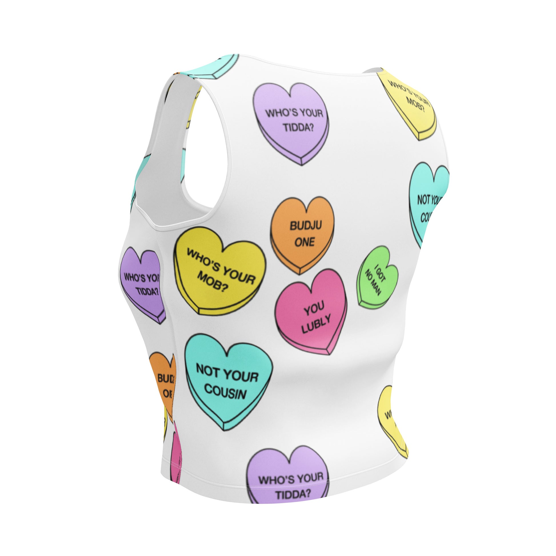 Crop Top (Candy Hearts)(Mob Only)