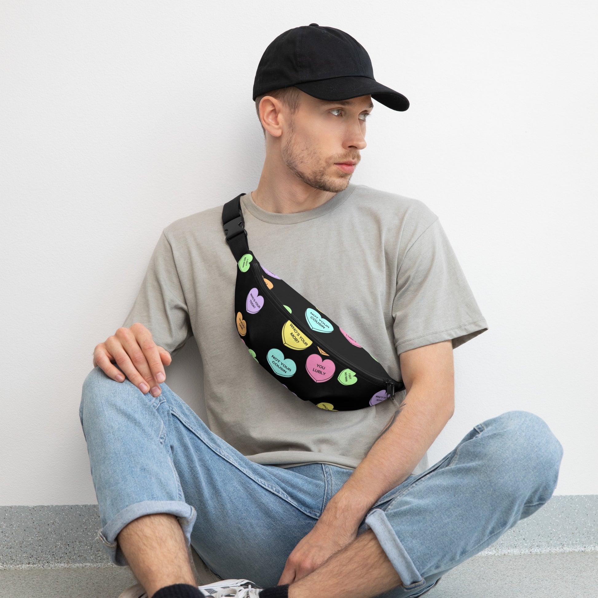 Bum Bag (Candy Hearts)(Mob Only)