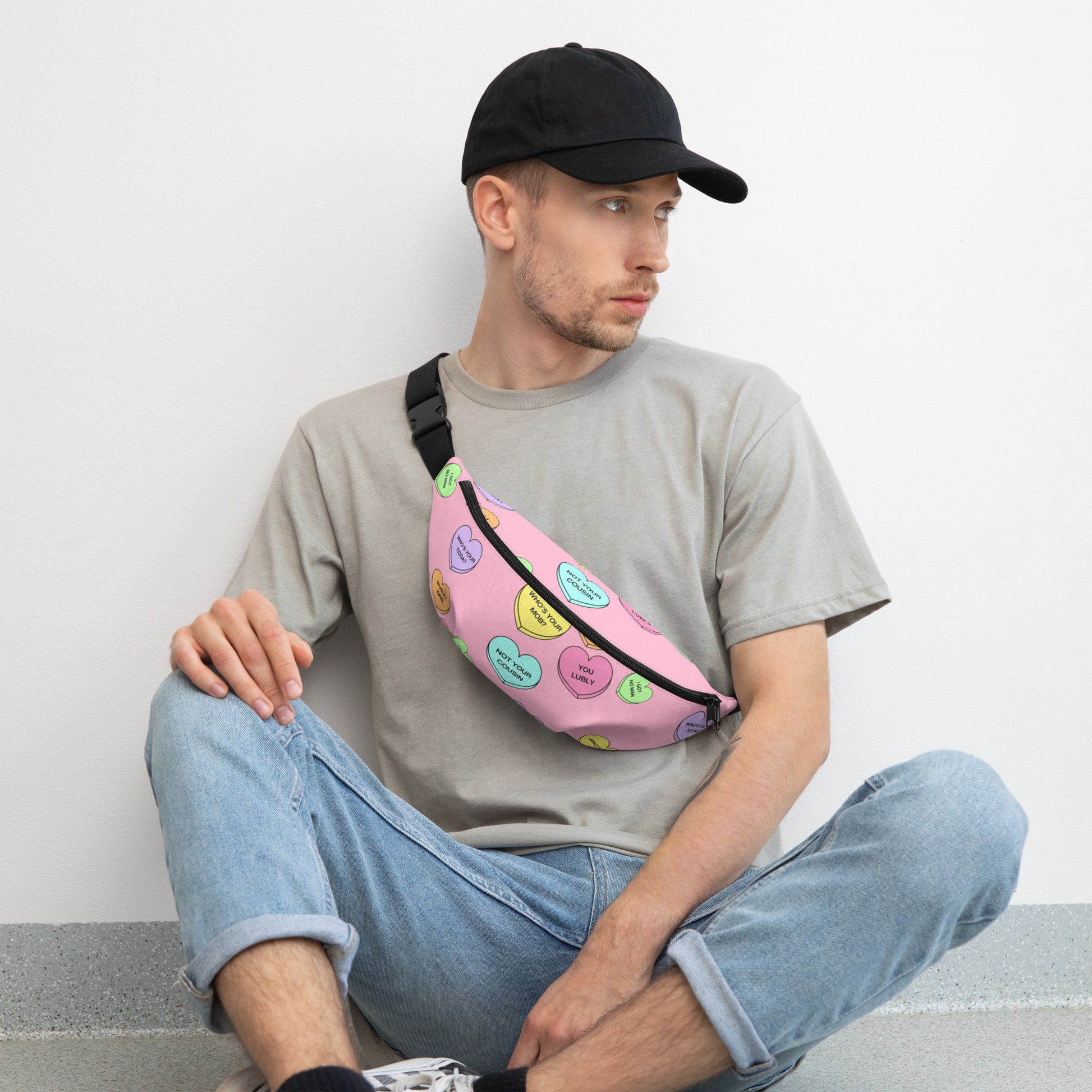 Bum Bag (Candy Hearts)(Mob Only)