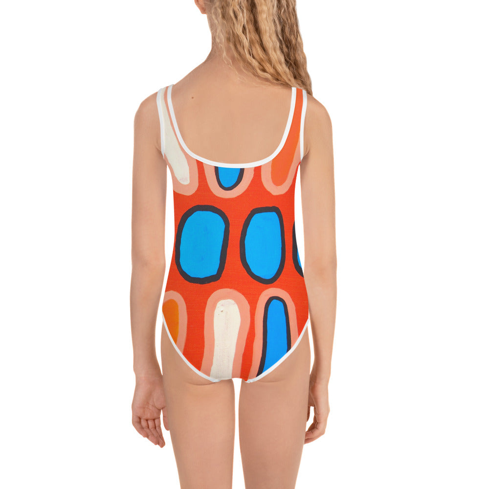 All-Over Print Kids Swimsuit