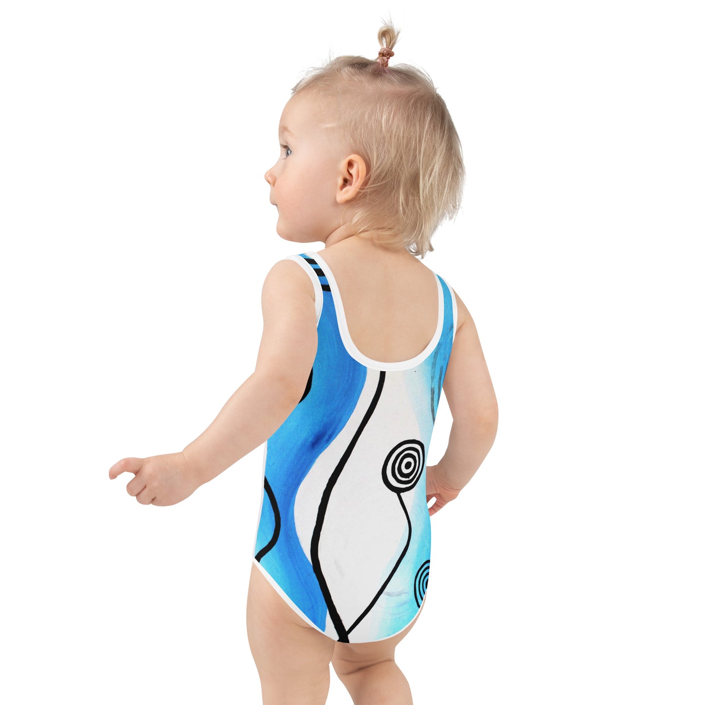 All-Over Print Kids Swimsuit