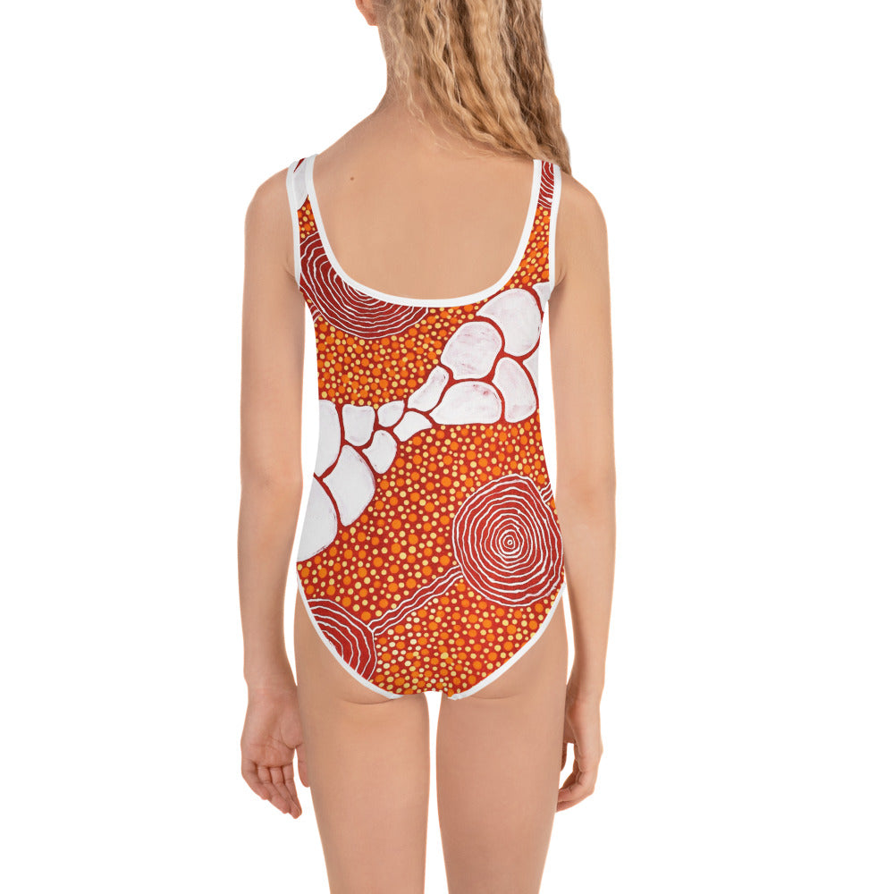 All-Over Print Kids Swimsuit