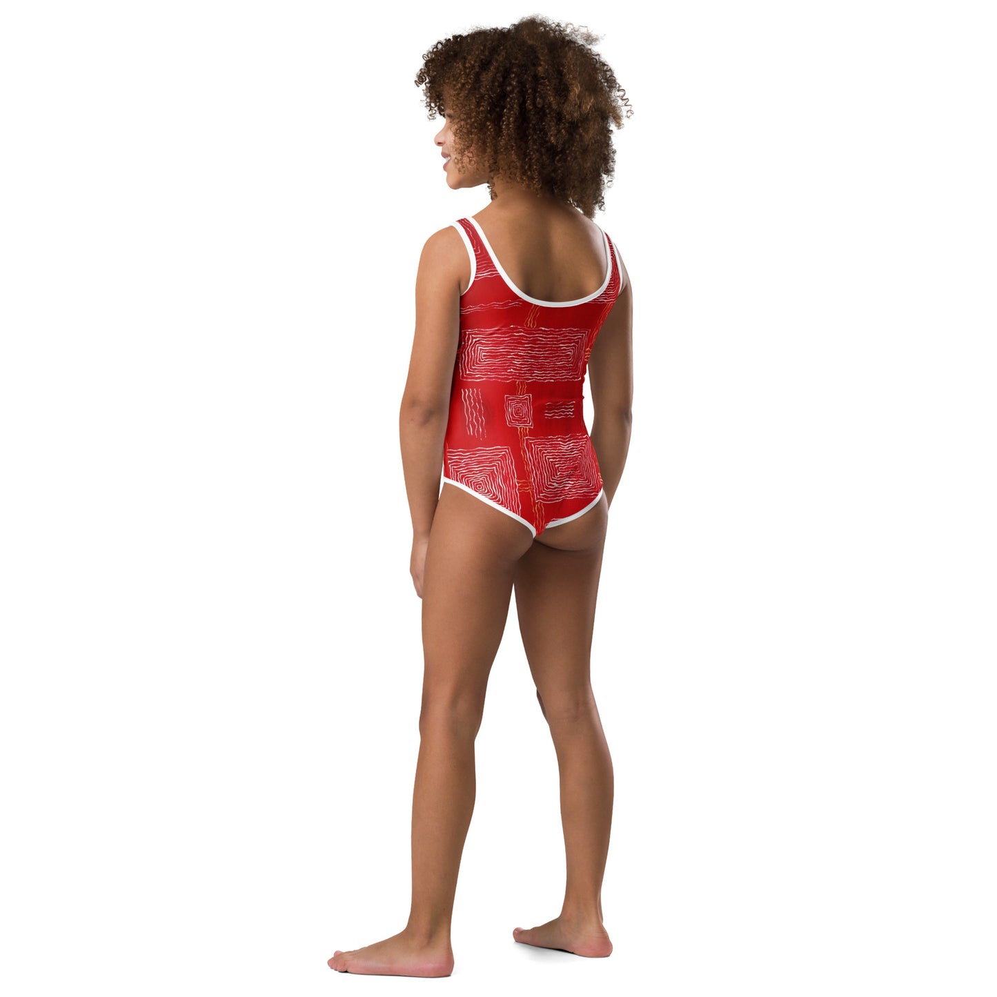 All-Over Print Kids Swimsuit