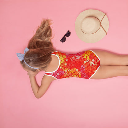 All-Over Print Kids Swimsuit