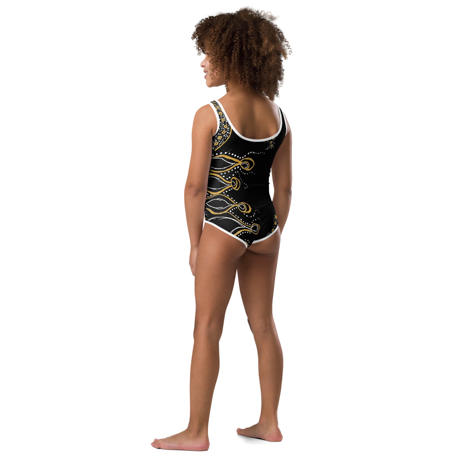 All-Over Print Kids Swimsuit
