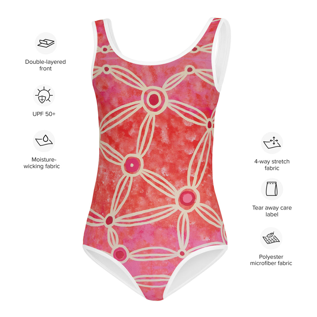 All-Over Print Kids Swimsuit