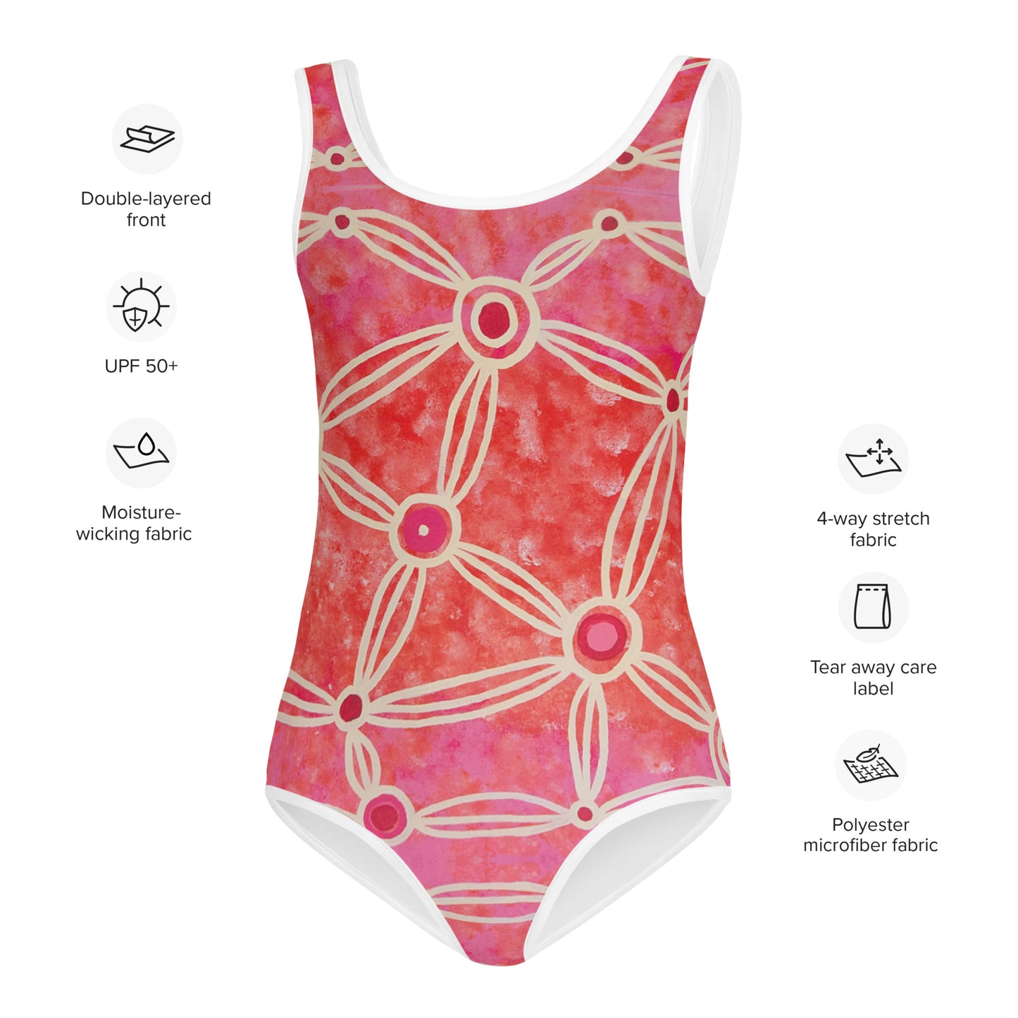 All-Over Print Kids Swimsuit