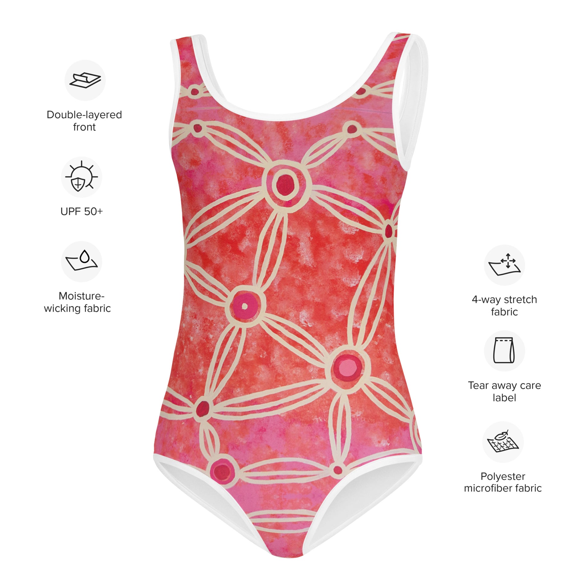 All-Over Print Kids Swimsuit