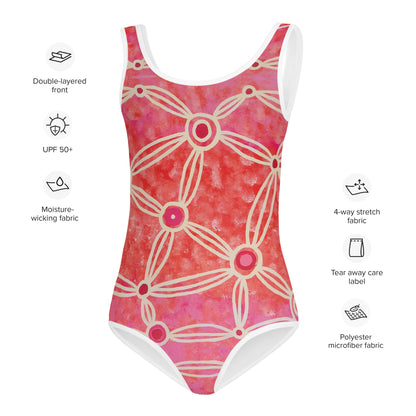 All-Over Print Kids Swimsuit