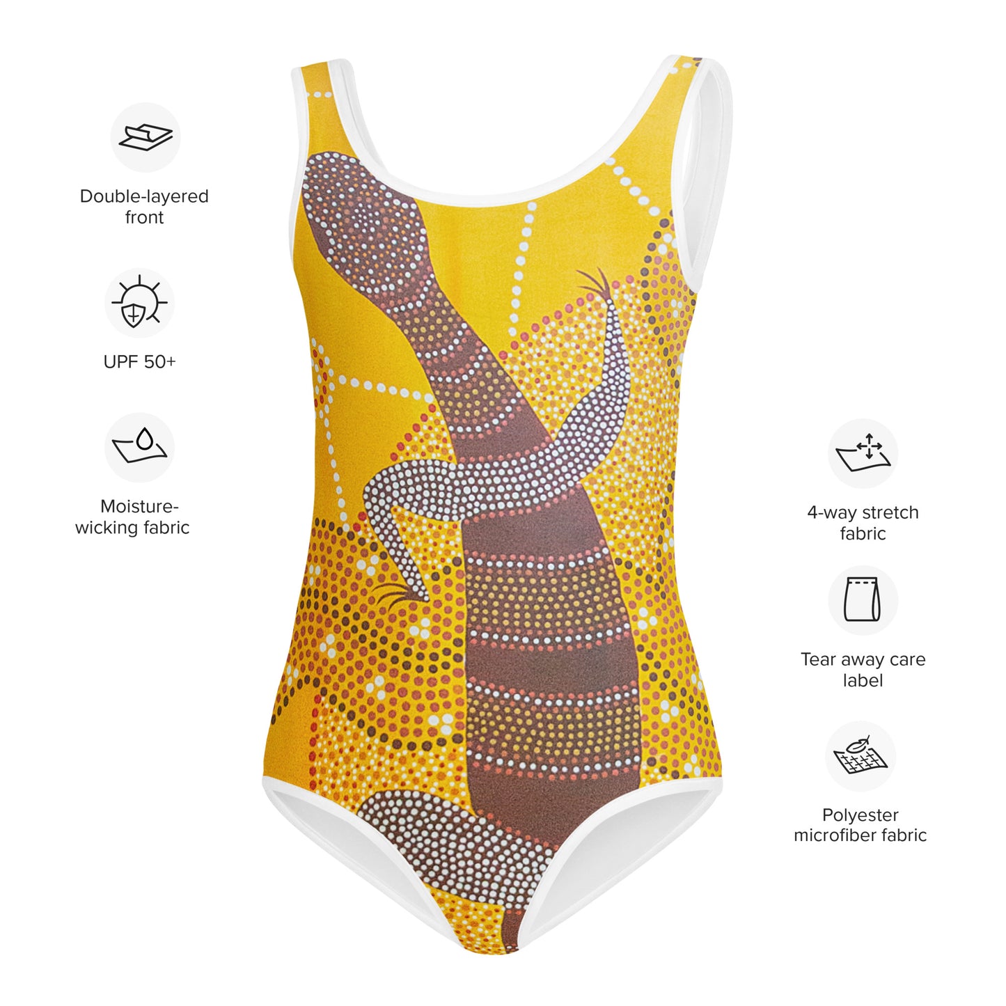 All-Over Print Kids Swimsuit