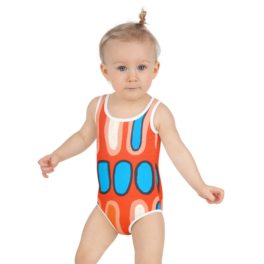 All-Over Print Kids Swimsuit