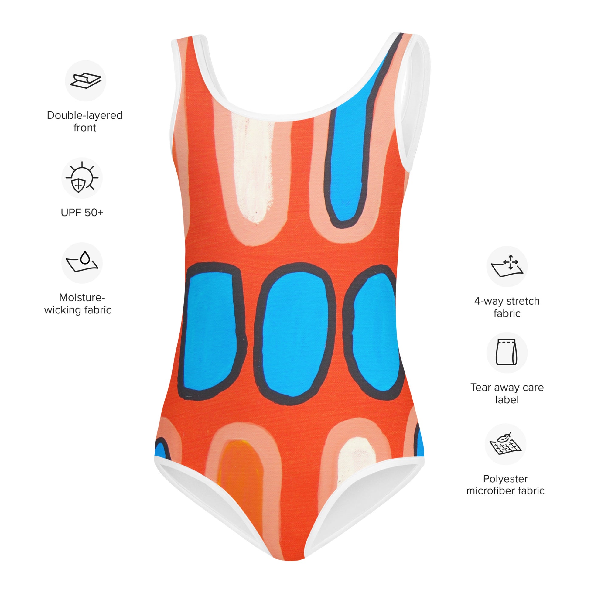 All-Over Print Kids Swimsuit