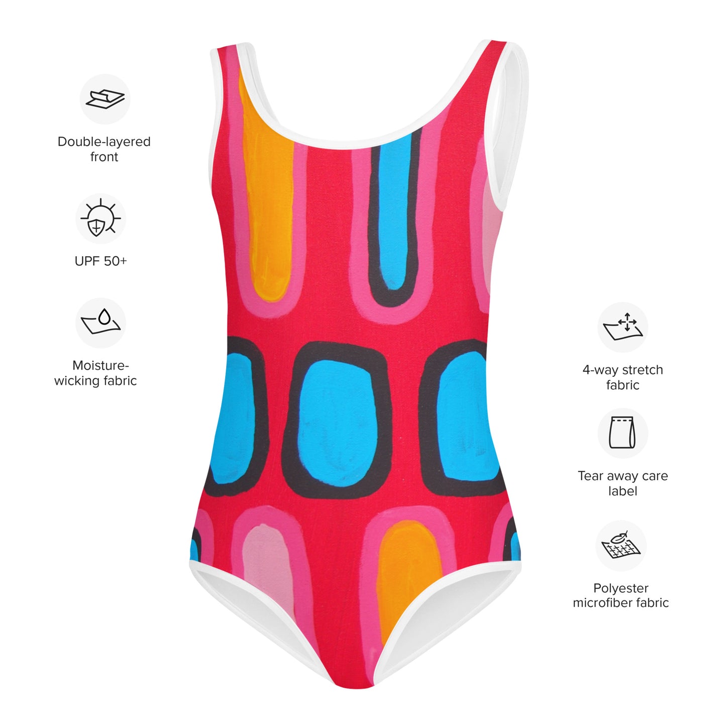 All-Over Print Kids Swimsuit