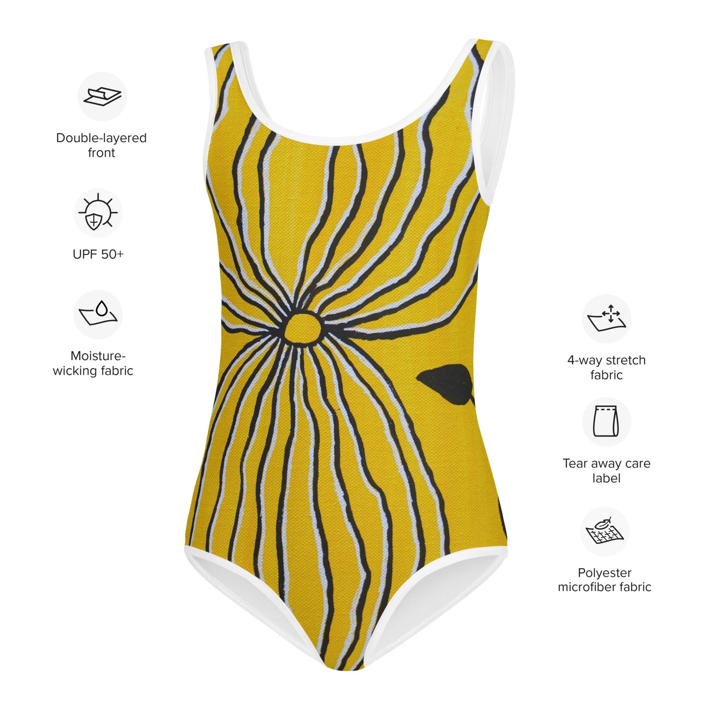 All-Over Print Kids Swimsuit