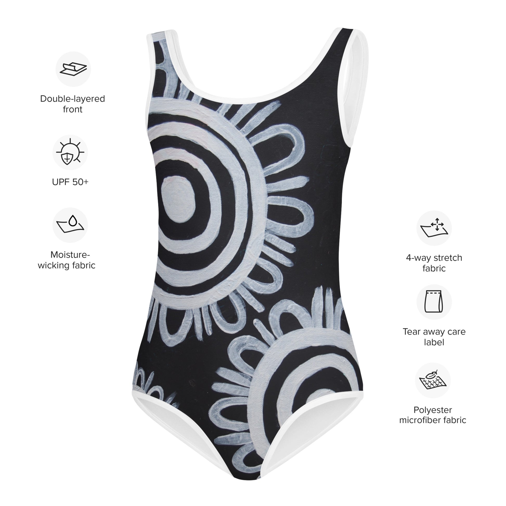 All-Over Print Kids Swimsuit