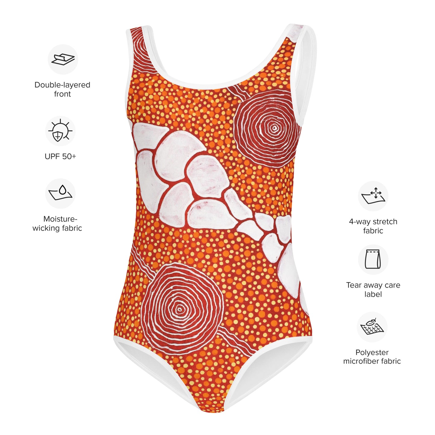 All-Over Print Kids Swimsuit