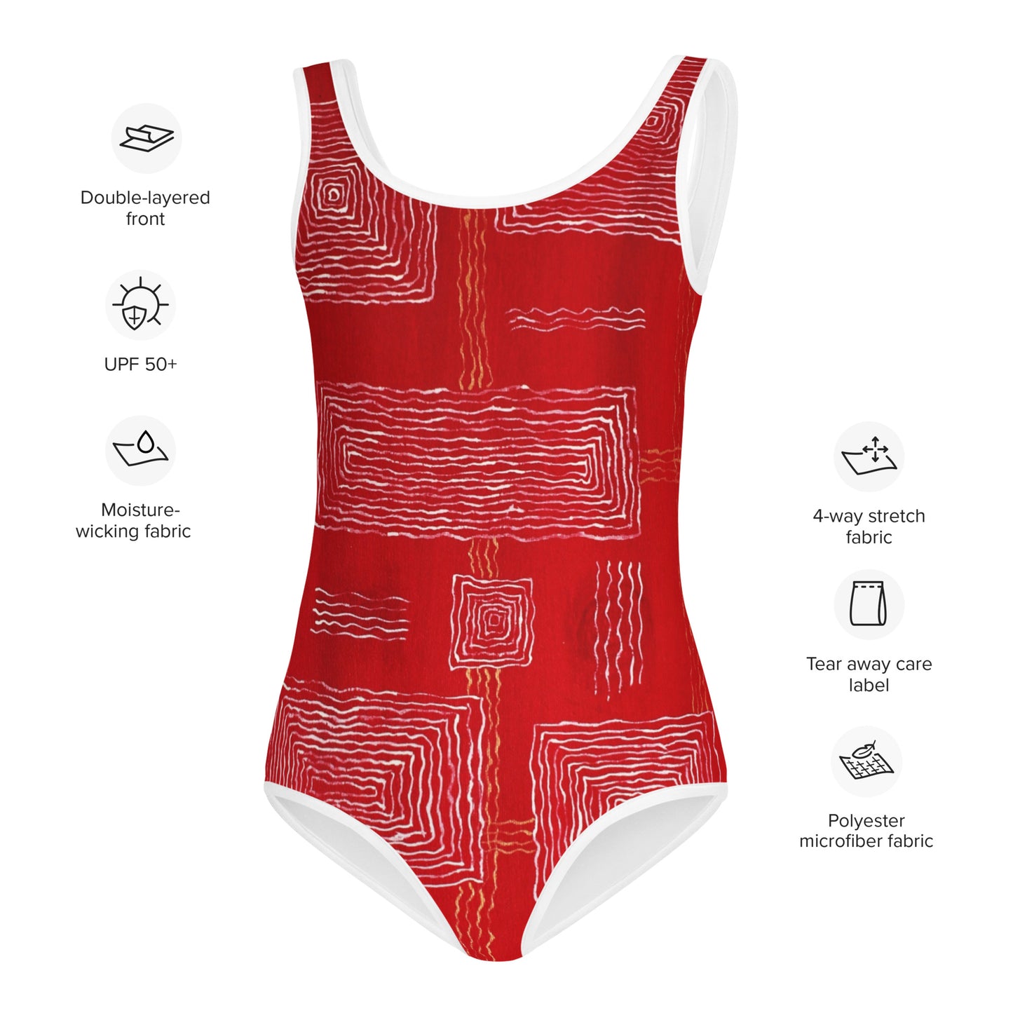 All-Over Print Kids Swimsuit