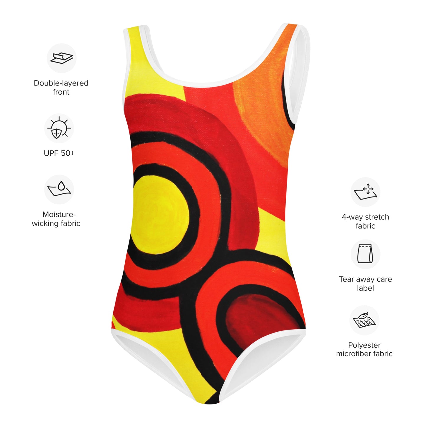 All-Over Print Kids Swimsuit