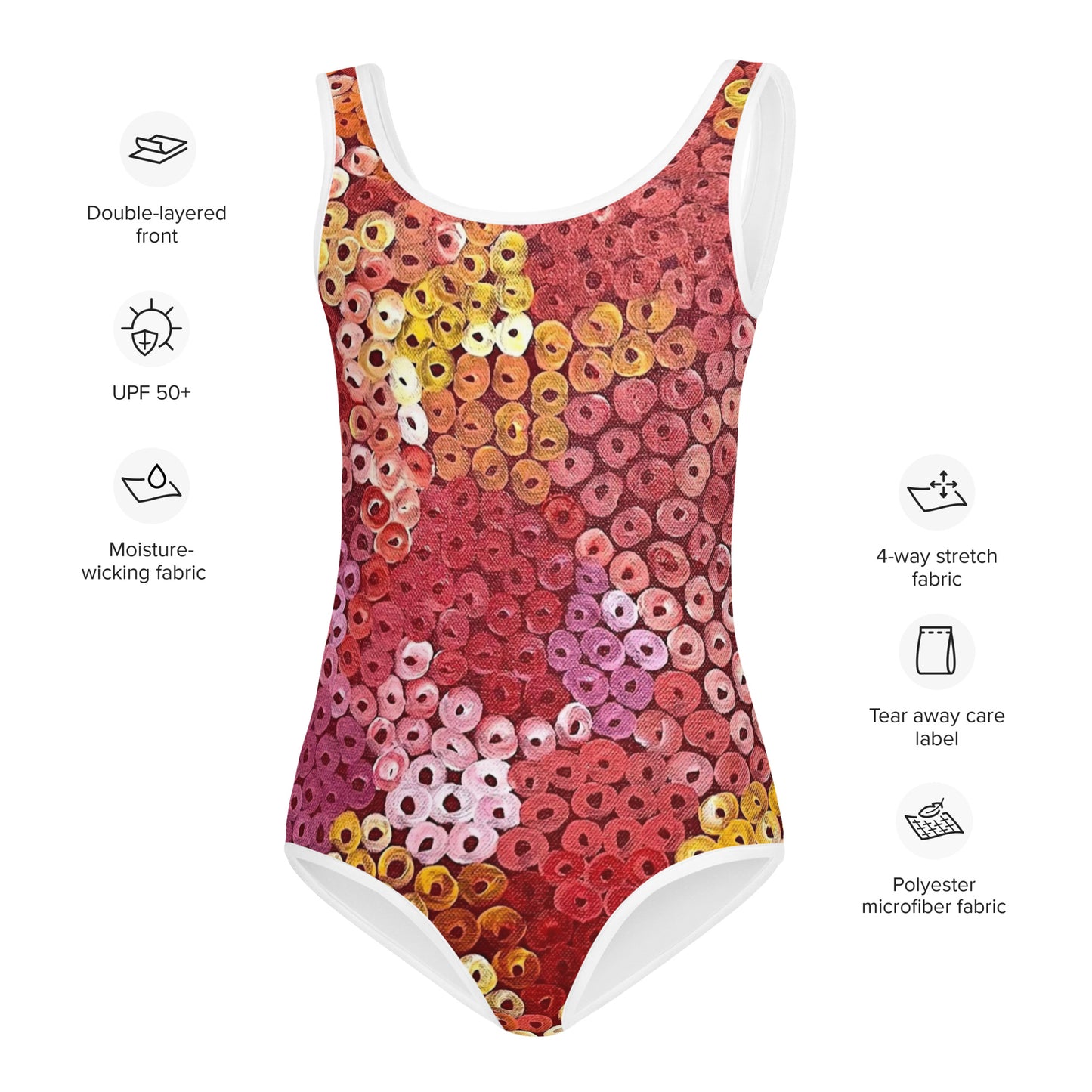 All-Over Print Kids Swimsuit