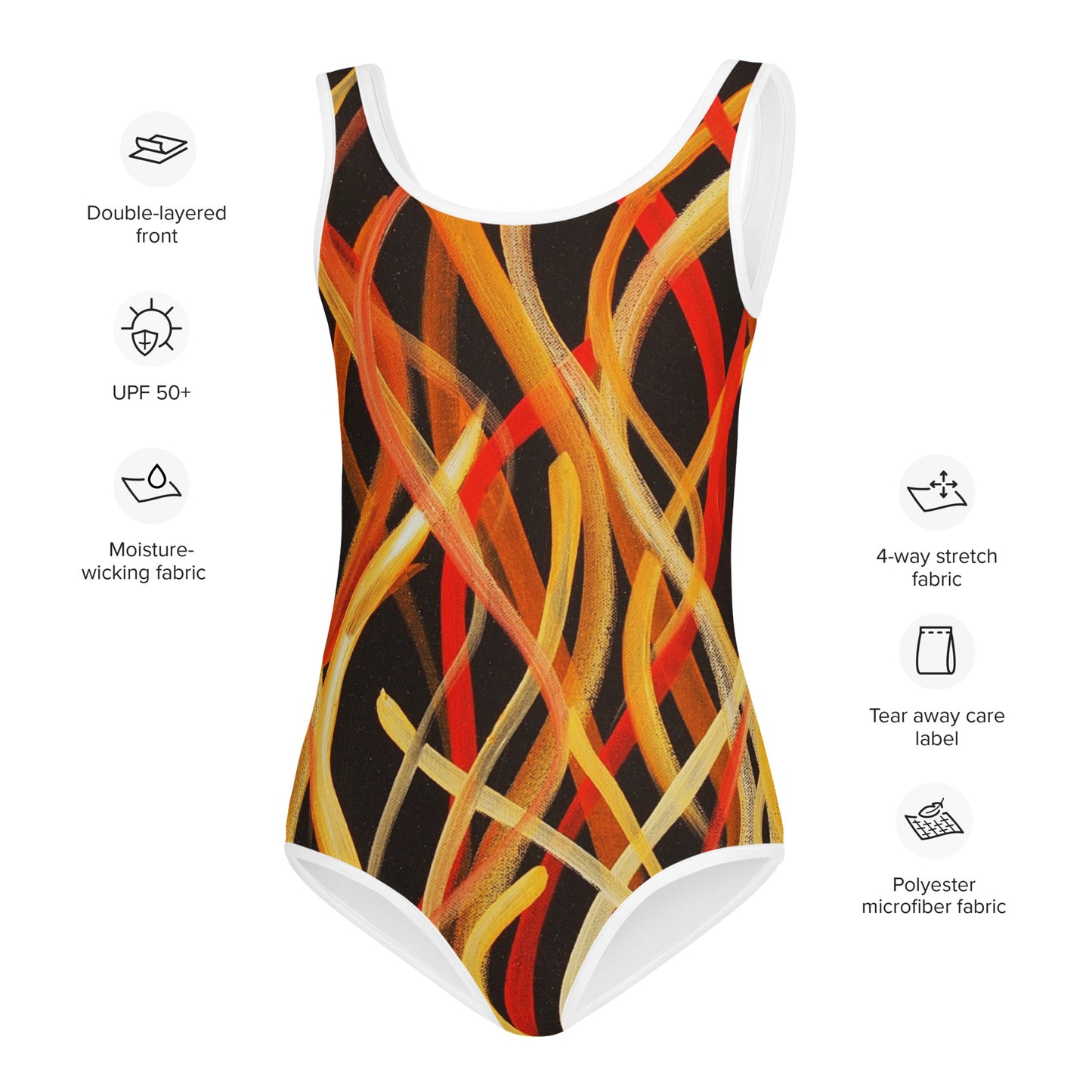 All-Over Print Kids Swimsuit