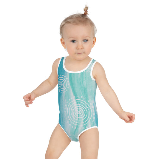 All-Over Print Kids Swimsuit