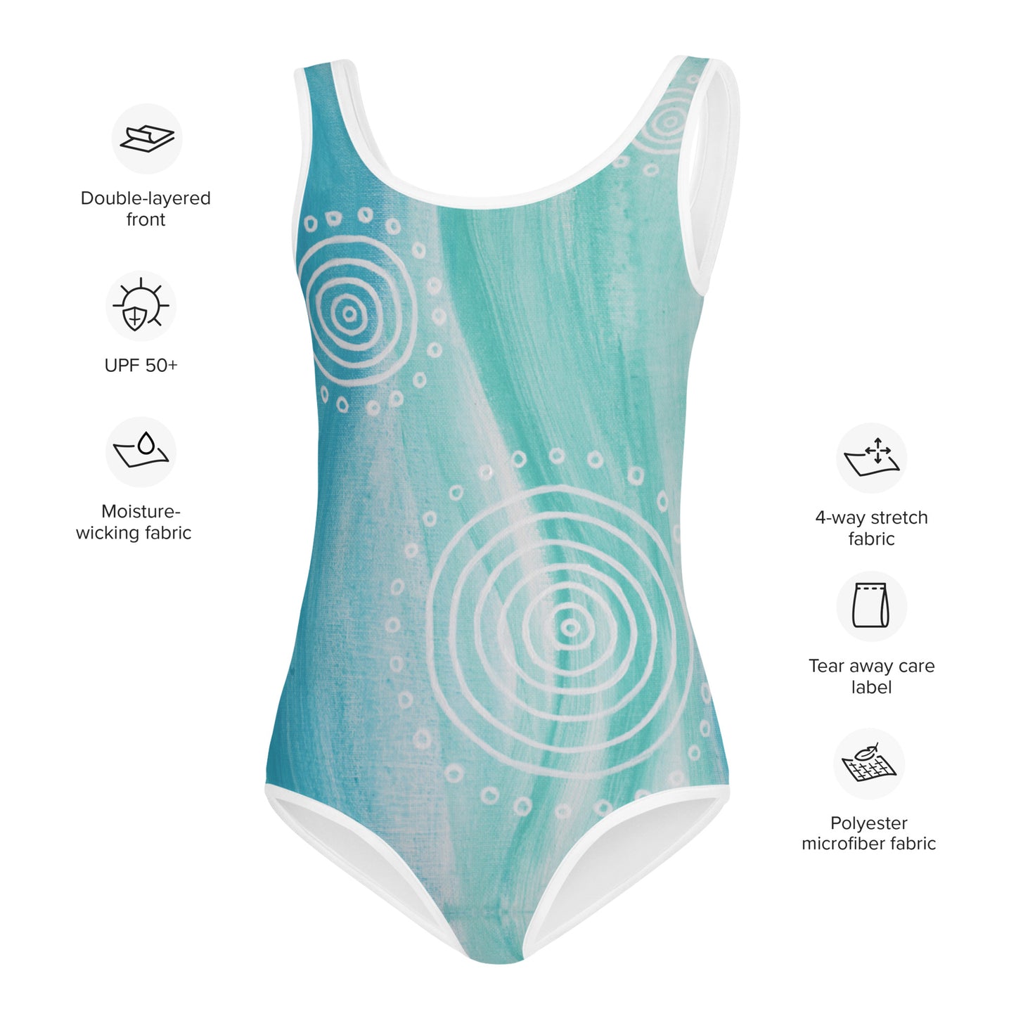 All-Over Print Kids Swimsuit