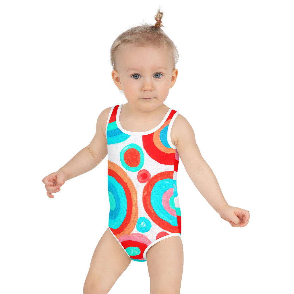 All-Over Print Kids Swimsuit