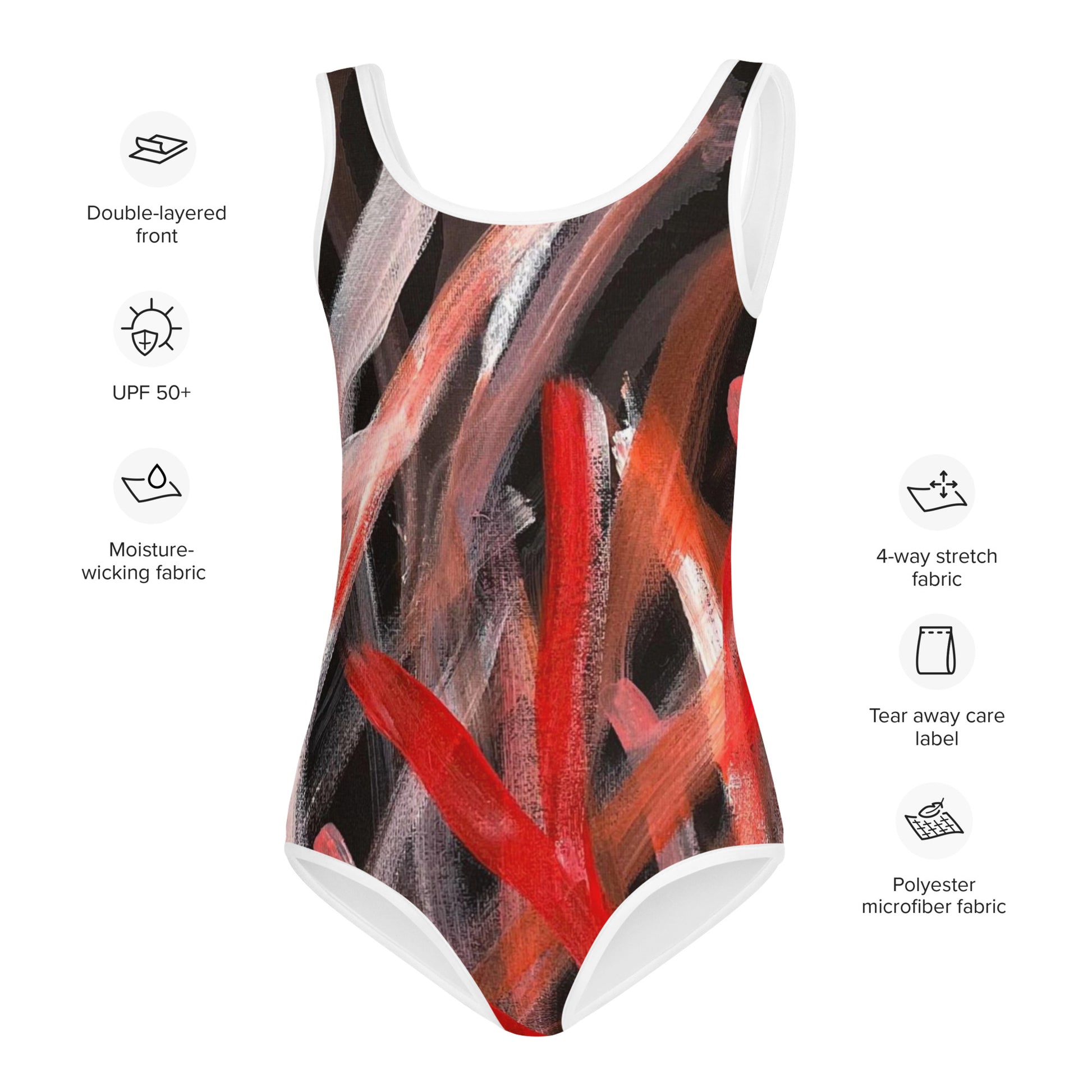 All-Over Print Kids Swimsuit