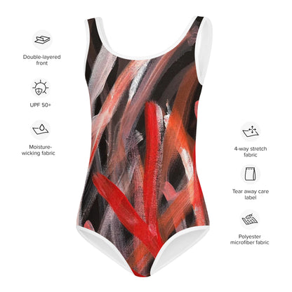 All-Over Print Kids Swimsuit